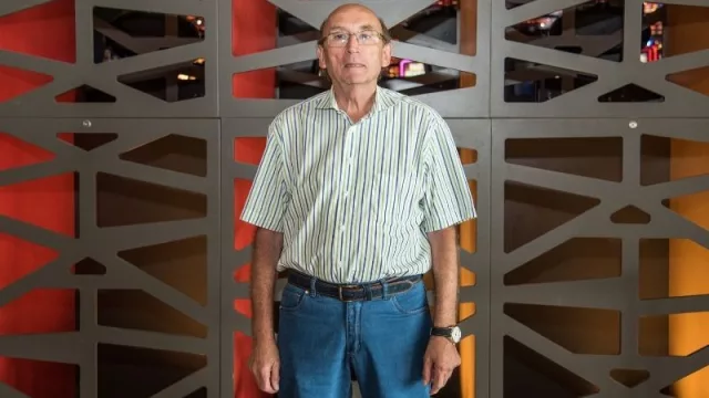 Con Roberto J. D. Aguero de Model SRL