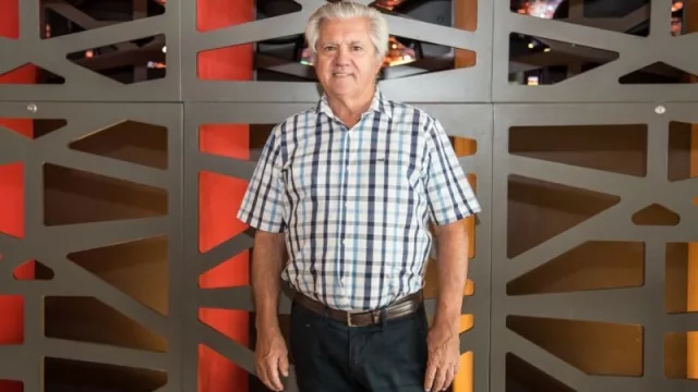 Con César Alberto Martínez de Grupo Betania