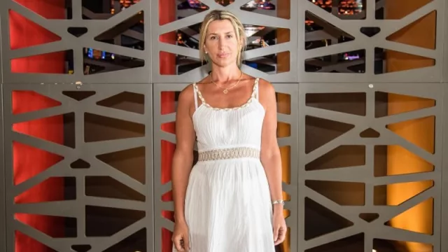 Con Virginia Staricco de Mirtrans 