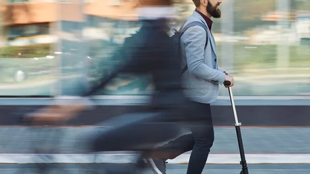 Circulación de monopatines y otros vehículos en Montevideo