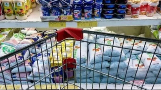 Las ventas en supermercados bajaron un 5% en 2019 