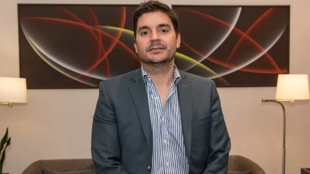 Con Hernán Romay de DHL