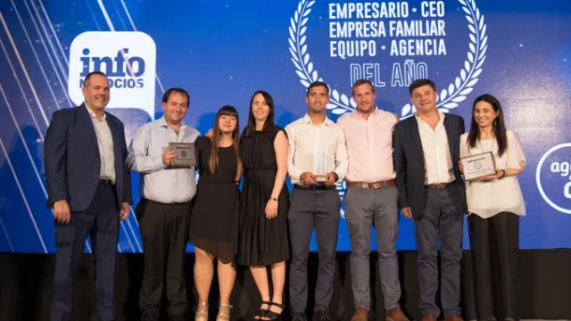 Integrantes de las empresas familiares del año. 