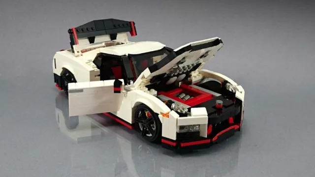 Los bloques más rápidos con Nissan-Lego
