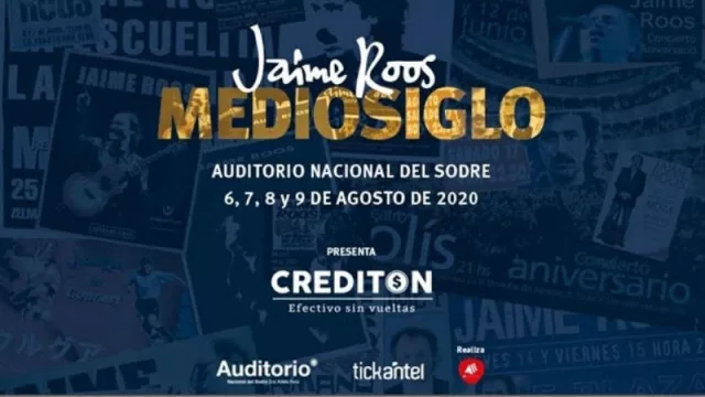 Concierto aniversario de Jaime Roos en el Sodre