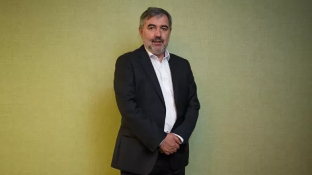 Con Eduardo Ottonelli de Virbac Uruguay 