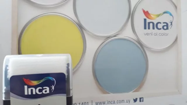 Por $ 150 Inca te ayuda a que estés seguro del color que elegiste 