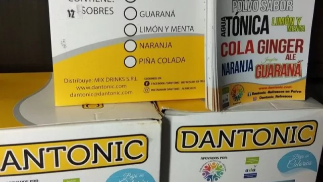 Otro invento uruguayo, agua tónica en polvo 