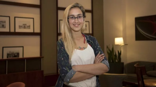 Con Rosario Horak de Organicamente