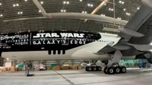 El avión de las galaxias de LATAM