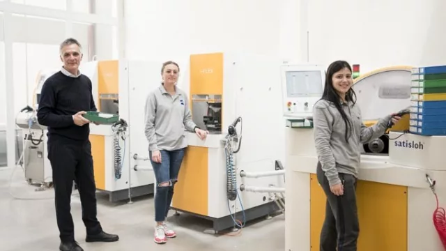 ...y también conocimos a parte de su equipo