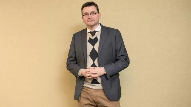 Con Leonardo Aguerre de El Emporio de los sandwiches