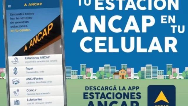 ANCAP lanzó una nueva app para facilitar gestiones en sus estaciones 