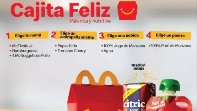 La Cajita Feliz de McDonald's comienza a aggiornarse a las nuevas tendencias