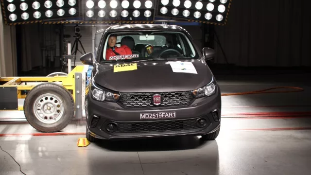 Así evaluó Latin-NCAP a Fiat Argo, Cronos y Toyota Etios