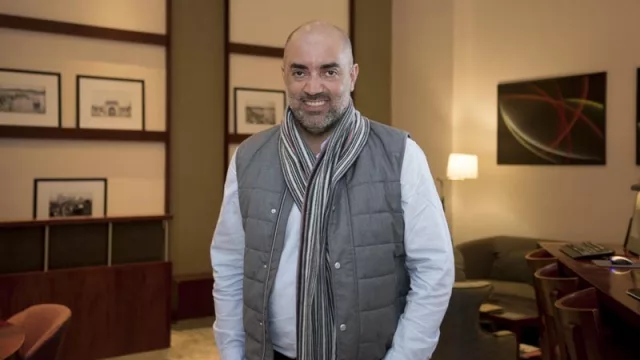 Con Raúl Negro de Neba 