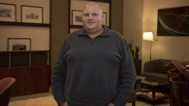 Con Gerardo Luissi, gerente general de Barraca Luissi