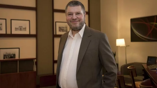 Con Daniel Rener, director de Rener