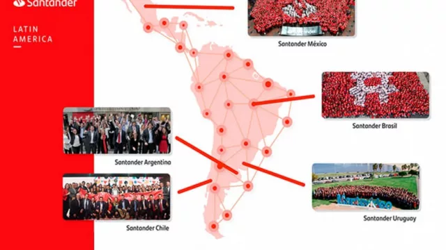 Santander dentro de las mejores empresas para trabajar en América
