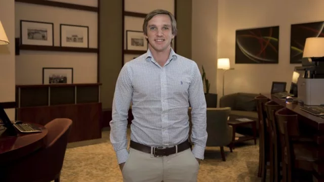 Con Rafael Staricco, gerente general de Isbel S.A