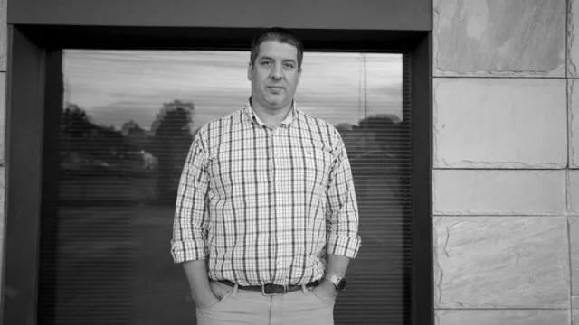 La Trigueña, con su director Ruben Pereira