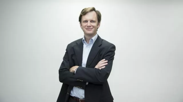 Con Enrique Buero, gerente general de Parque de las Ciencias