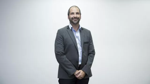 Con Marcelo Verdecchia, director comercial de La Mallorquina