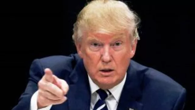 Donald Trump, sobre la crisis en Venezuela: "Tenemos muchas opciones abiertas, algunas son bastante duras"