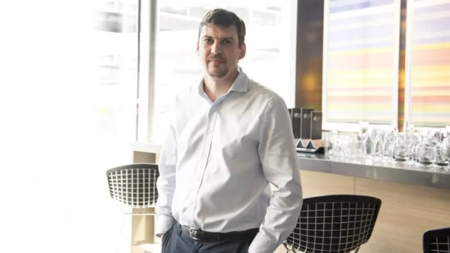 Con Mauricio Giacometti, director de Instituto CPE