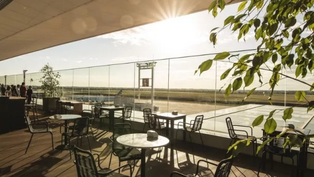 El Aeropuerto de Carrasco inauguró obras y tiene terraza con mirador