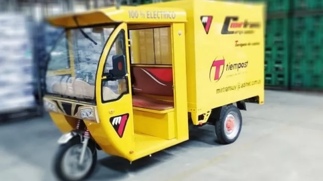 Mirtrans apuesta fuerte desde hoy al transporte verde (triciclos y camiones eléctricos)