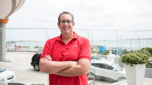 Con Sergio Fogel, director de Endeavor Uruguay