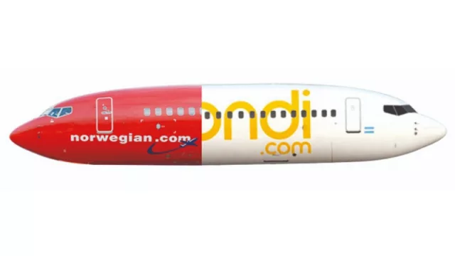 Norwegian sumó su cuarto avión y se acerca a los cinco de Flybondi