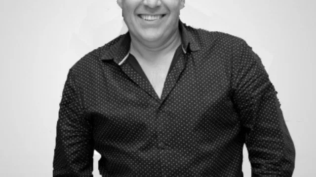 Con Javier Di Sevo, director de Grupo D alimentos