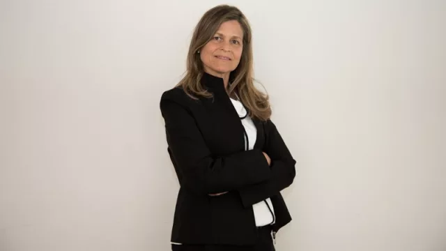 Con Laura Krell, directora de La Liga Sanitaria