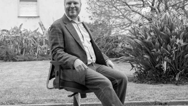 Rener, con su director Daniel Rener