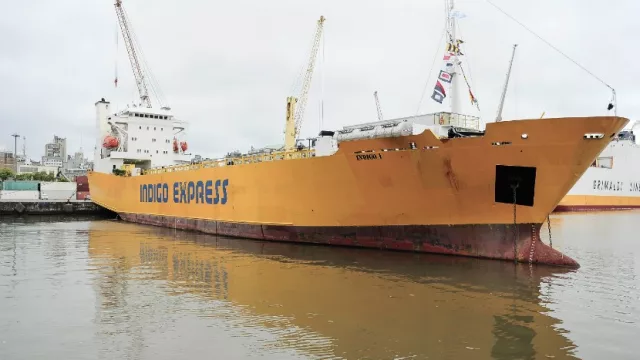 Cargar el peso puerto a puerto entre UY y AR (Comienza a operar Índigo I)