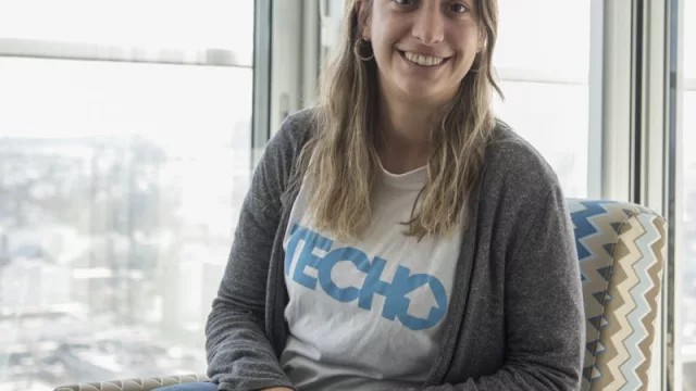 Agustina Burgueño,  Directora de Gestión de Equipos de Techo Uruguay