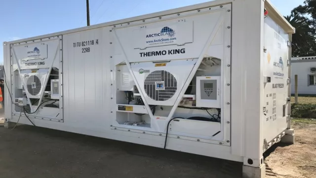 Atención exportadores… ¡llegó el túnel de frío congelado móvil!