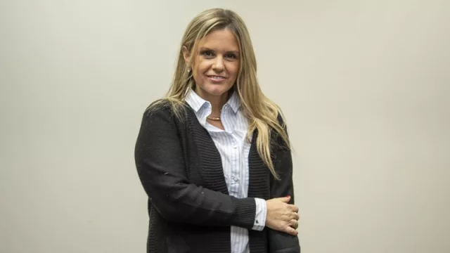 Con Tania Thomsen, Adjunto a Dirección de Bromyros