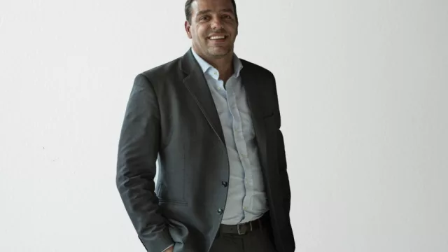 Con Juan Ignacio Ruglio, Director de Óptica Ruglio