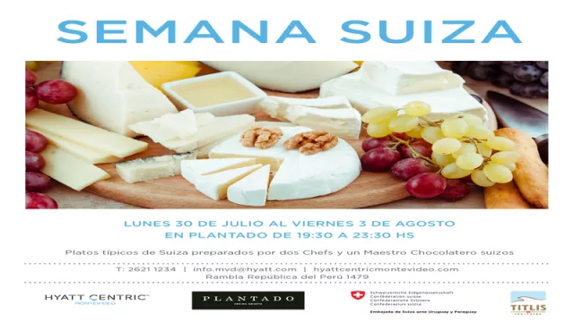 Fiesta Nacional de Suiza, (Hyatt Centric de la mano de la Embajada Suiza)