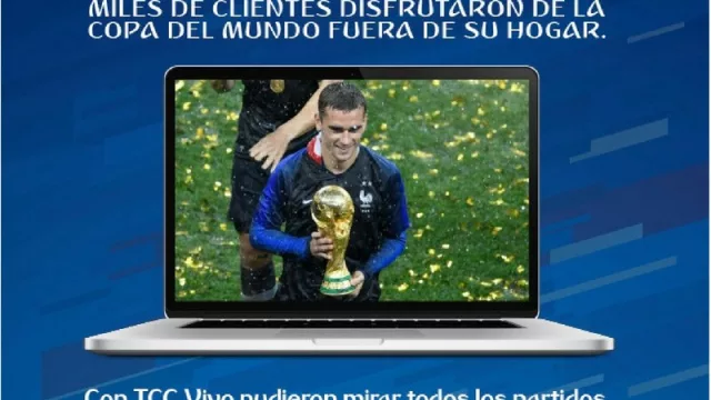 TCC nos muestra cómo se consumió el mundial a través de su plataforma TCC Vivo