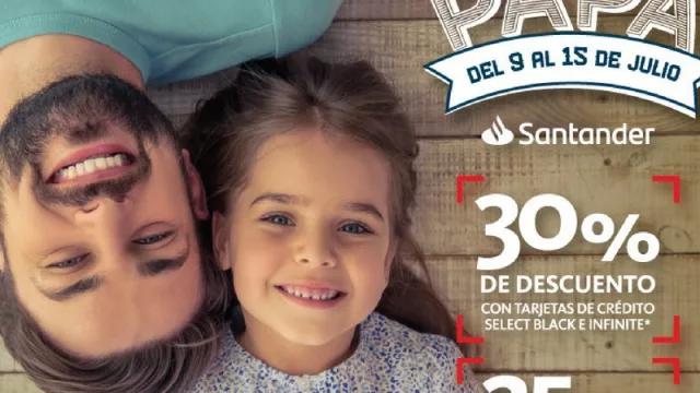 Julio Zelman, Lacoste y Mistral se suman a la semana de Papá Santander