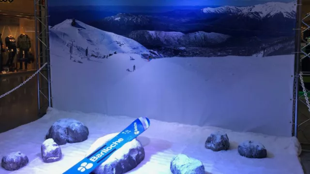 Bariloche llegó a Córdoba para presentar la temporada y llevar nieve