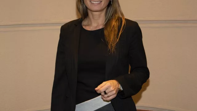 Con Verónica Bustamante, Gerente General de Scanntech