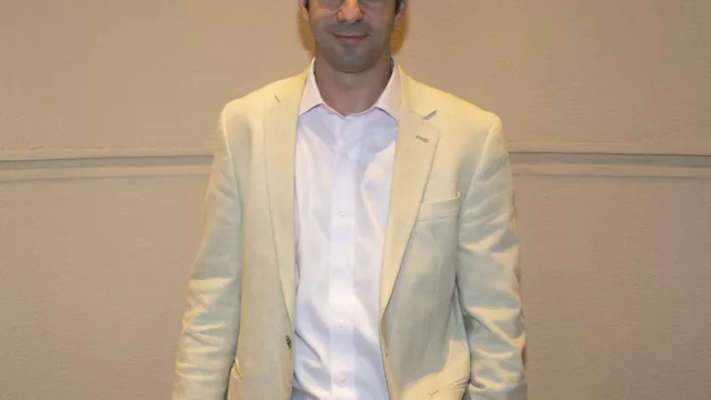 Con Juan Marcarián, director de Faros de Carrasco