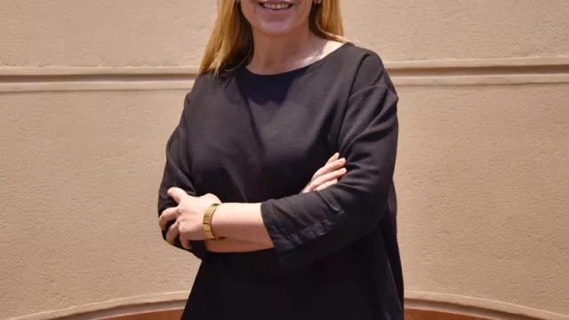 Con Alejandra Martínez, responsable de marketing de Jorge Martínez & Asociados