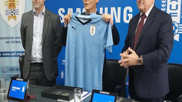 Samsung puso un pie en Rusia 2018 junto con la Celeste 
