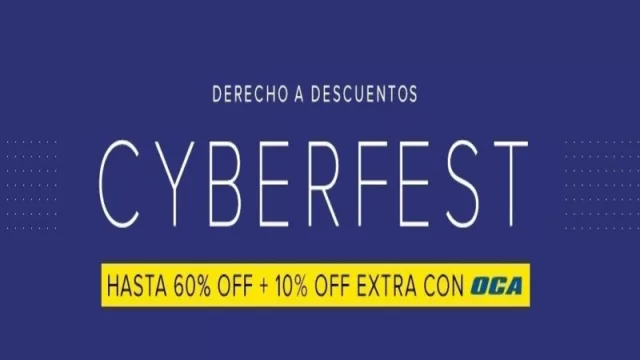 El Cyberfest de Mercado Libre con descuentos de hasta 60% en 30.000 productos